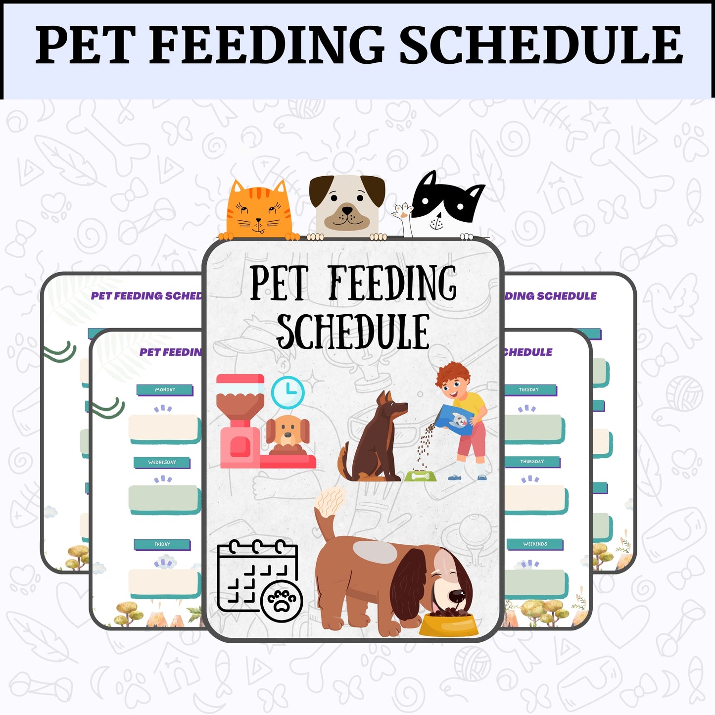 Pet Feeding Schedule