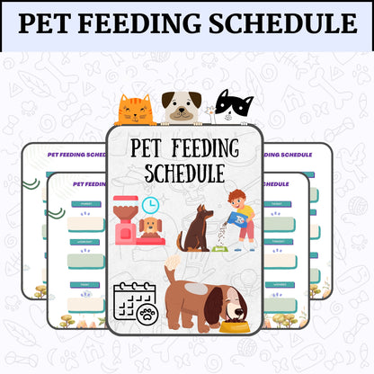 Pet Feeding Schedule