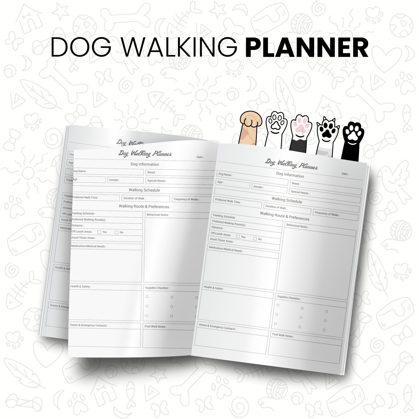 Dog Walking Planner