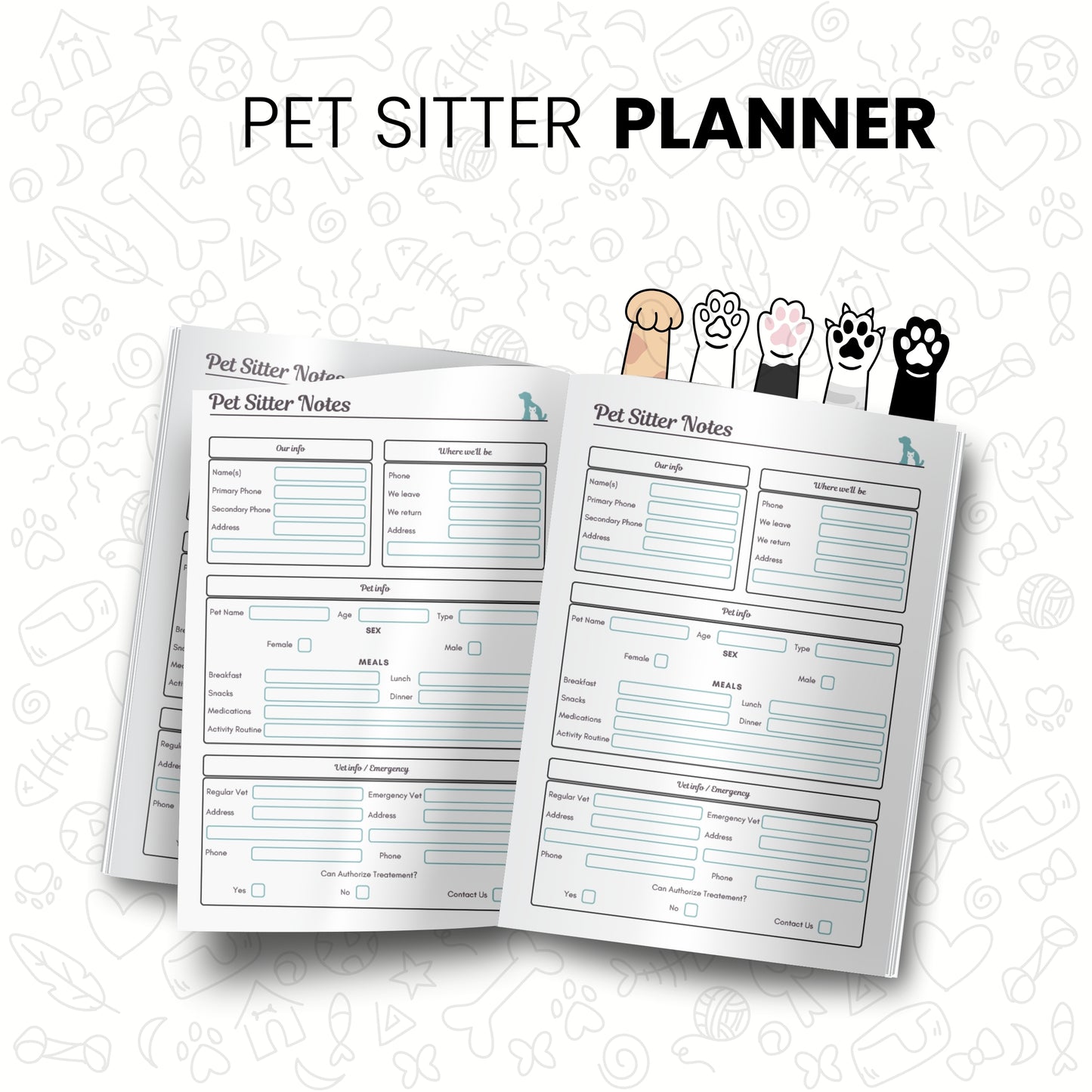 Pet Sitter Notes