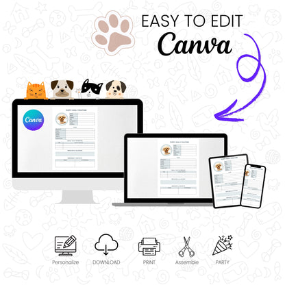 Puppy Daily Routine Planner