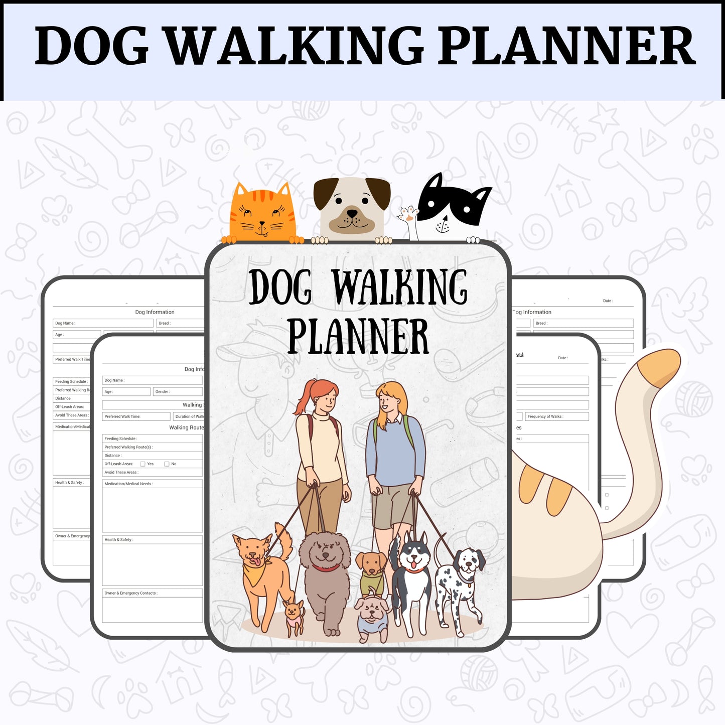 Dog Walking Planner